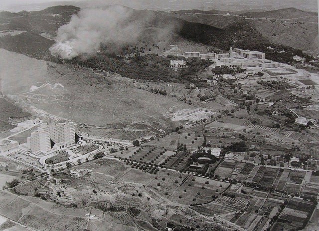 Vall d'Hebron 1958, arxiu de l'Hospital.